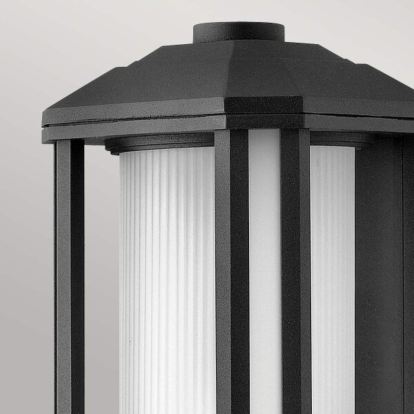 Quintiesse QN-CASTELLE-M-BLK - Applique da esterno CASTELLE M 1xE27/60W/230V IP44 nera