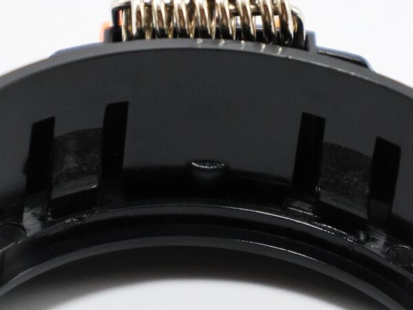 Cornice per faretto da incasso GU10, diametro 9 cm, nero