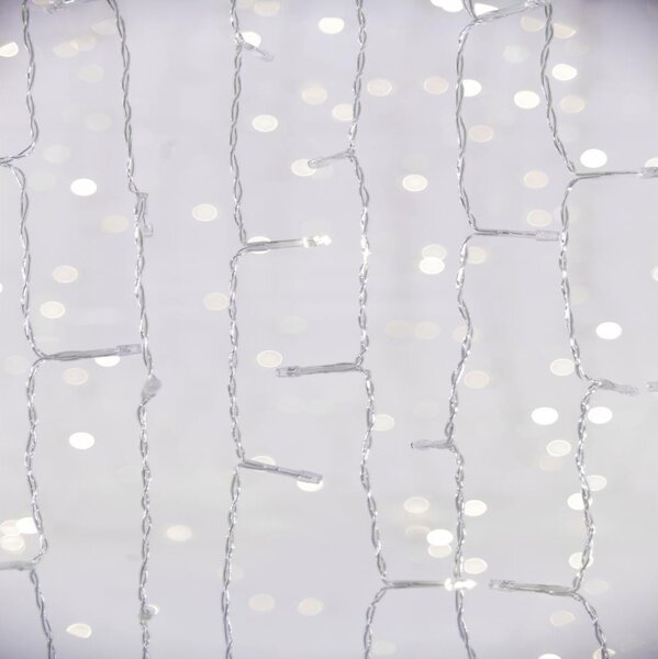 Tenda LED per esterni CURTAIN 480xLED/8,4W/230V 3x3 m IP44 luce bianca fredda