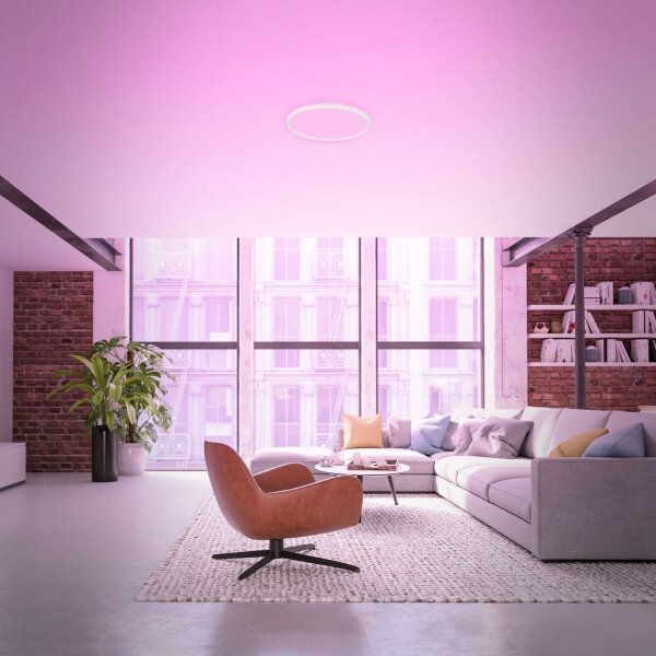 Briloner 7494016-LED RGBW Plafoniera SMART dimmerabile LED/22W/230V 4000K +telecomando Wi-Fi Tuya