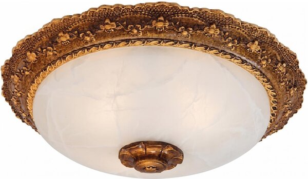 Brilagi - Plafoniera FRESCO 2xE27/40W/230V diam. 30 cm dorata