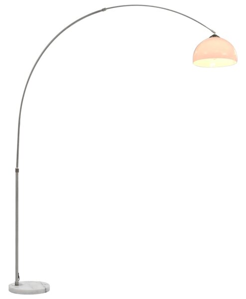 Lampada ad Arco 60 W Argento E27 200 cm
