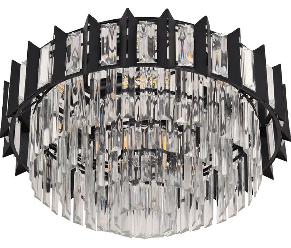 Brilagi - Plafoniera SPECTRA 5xE14/40W/230V diam. 48 cm nera