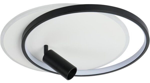 Brilagi - Plafoniera LED dimmerabile UNITY LED/48W/230V + 1xGU10/3W bianco/nero + telecomando