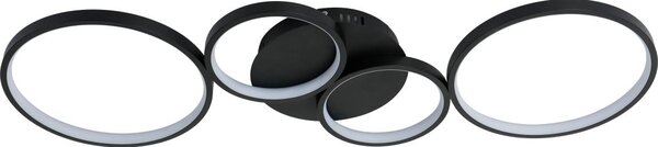 Brilagi - Plafoniera LED ECHO LED/40W/230V 4000K 32x90 cm nera
