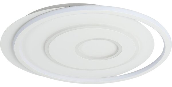 Brilagi - Plafoniera a LED dimmerabile IRIS LED/83W/230V 46x50 cm bianco + telecomando