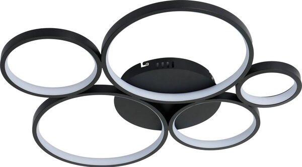 Brilagi - Plafoniera ECHO LED/60W/230V 4000K 50x57 cm nera