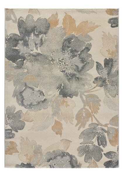 Tappeto grigio/beige 160x230 cm Flores Sunset – Universal