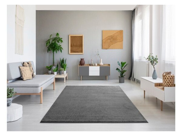 Tappeto grigio scuro Montana, 200 x 290 cm Montana Liso - Universal