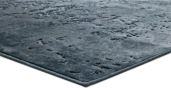 Tappeto in viscosa blu , 160 x 230 cm Margot Azul - Universal