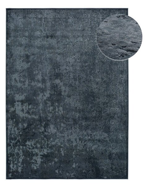 Tappeto in viscosa blu , 160 x 230 cm Margot Azul - Universal