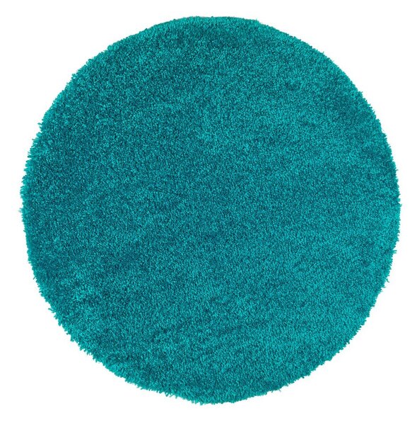 Tappeto blu , ø 80 cm Aqua Liso - Universal