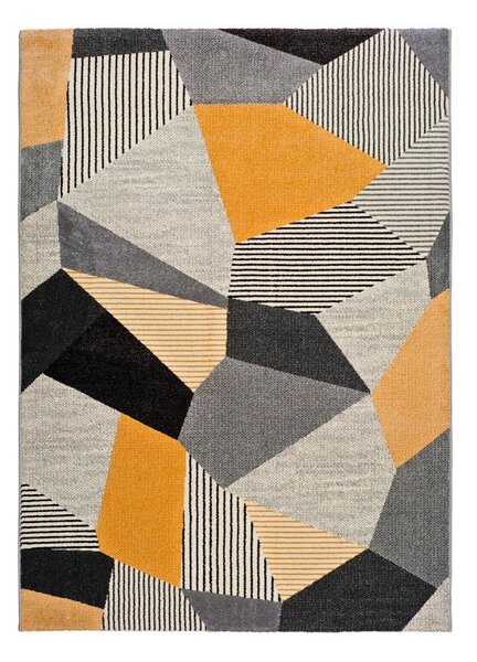 Tappeto arancione e grigio , 160 x 230 cm Gladys Sarro - Universal