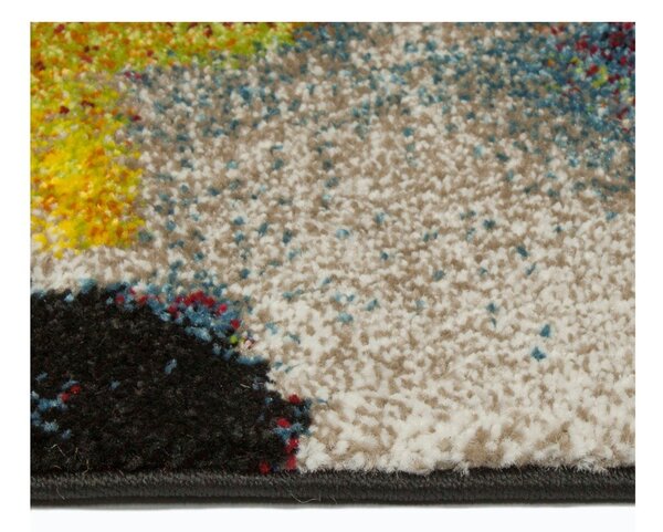 Tappeto blu e giallo , 120 x 170 cm Lienzo - Universal