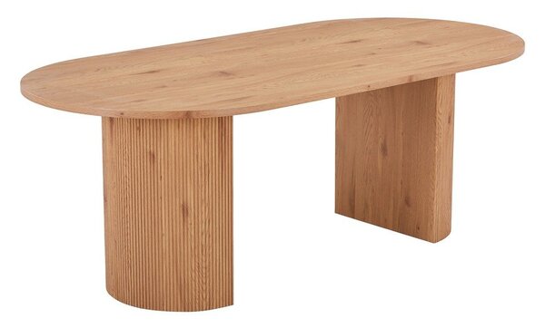 Tavolo da pranzo effetto pioppo 100x210 cm Boavista - House Nordic