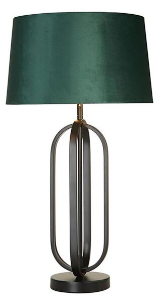 Searchlight EU91101EM - Lampada da tavolo CHIC 1xE27/60W/230V verde