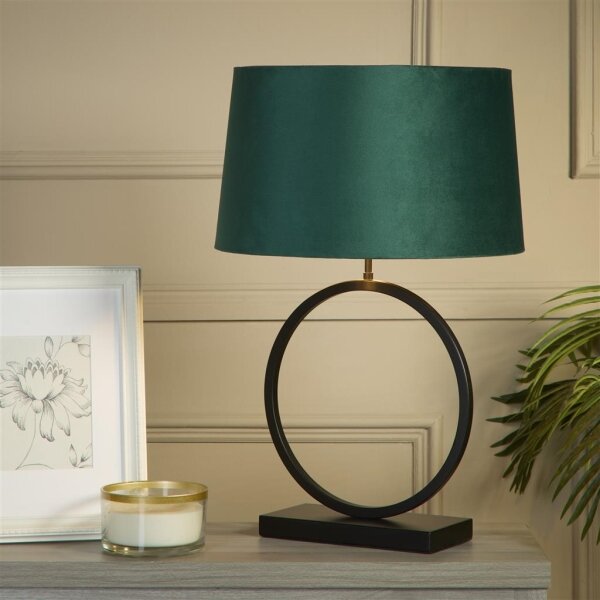 Searchlight EU93101EM - Lampada da tavolo ELEGANT 1xE27/60W/230V verde