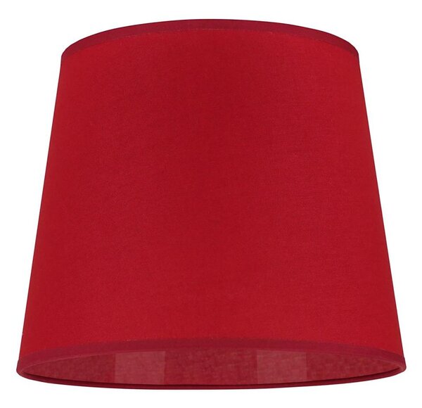 Duolla - Paralume per lampada da tavolo CLASSIC M E27 diametro 24 cm rosso