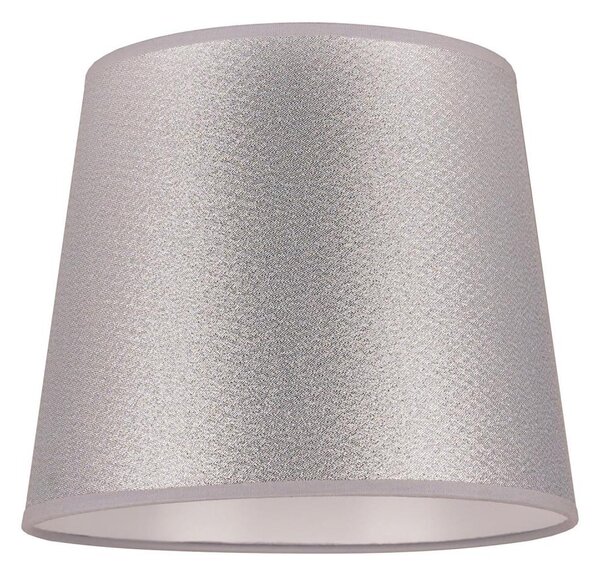 Duolla - Paralume per lampada da tavolo CLASSIC M E27 diametro 24 cm argento