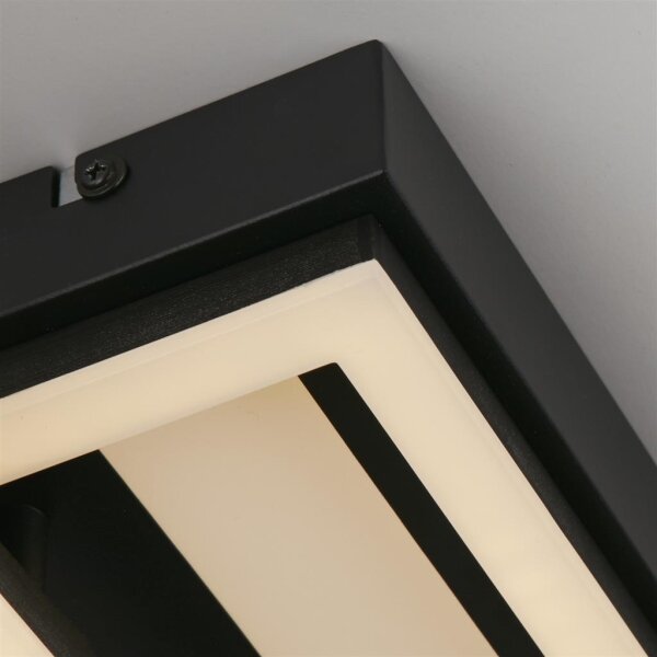 Searchlight 55624BK - Plafoniera a LED dimmerabile OVALOID LED/40W/230V 3000K 30x75 cm