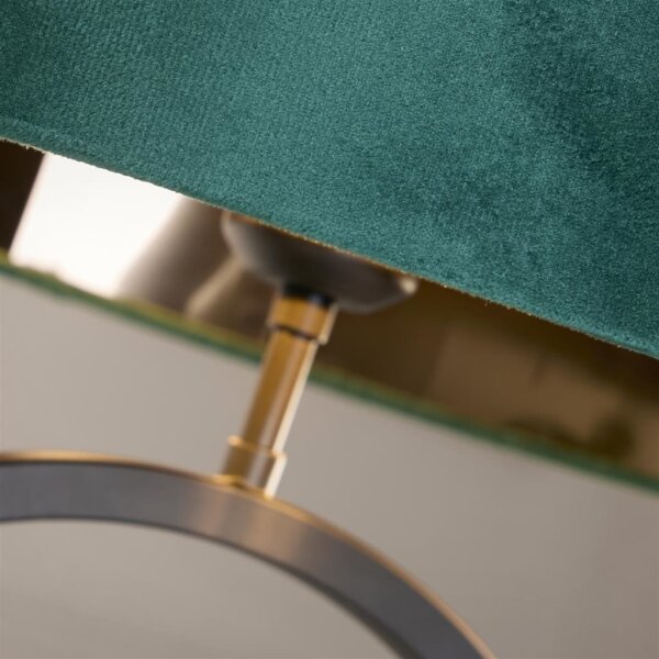 Searchlight EU93101EM - Lampada da tavolo ELEGANT 1xE27/60W/230V verde