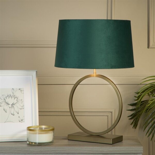Searchlight EU93102EM - Lampada da tavolo ELEGANT 1xE27/60W/230V verde