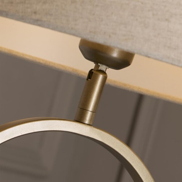 Searchlight EU94102NA - Lampada da tavolo MODISH 1xE27/60W/230V colore crema