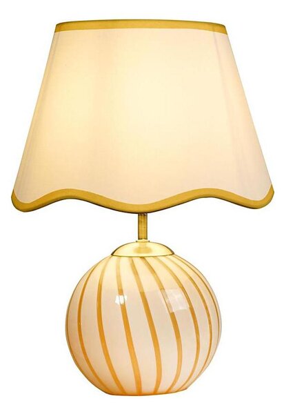 Searchlight EU99410YL - Lampada da tavolo CELINE 1xE14/60W/230V