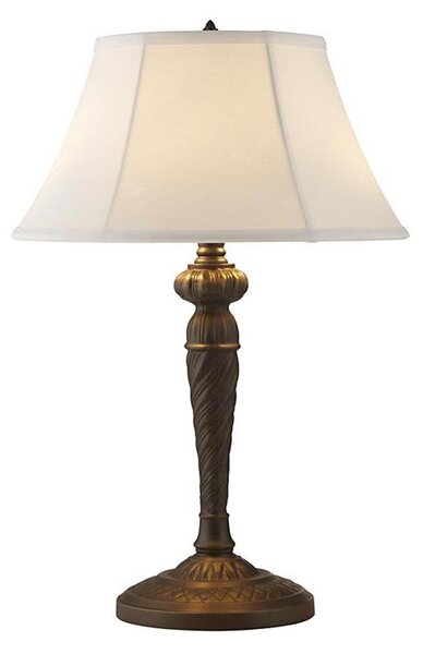 Searchlight EU46092WH - Lampada da tavolo AMY 1xE27/60W/230V