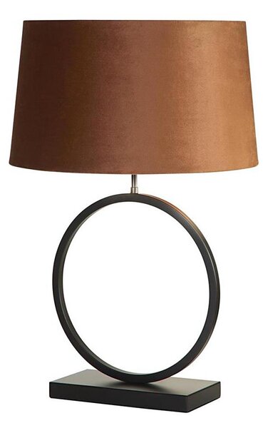 Searchlight EU93101OR - Lampada da tavolo ELEGANT 1xE27/60W/230V arancione