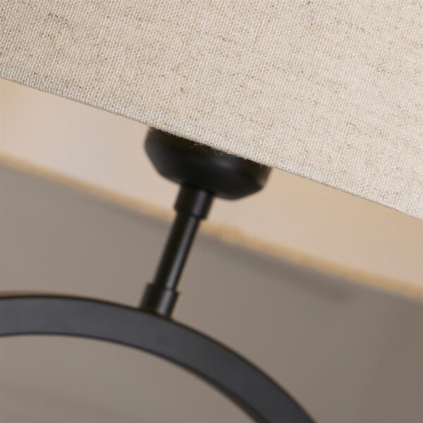 Searchlight EU93101NA - Lampada da tavolo ELEGANT 1xE27/60W/230V colore crema