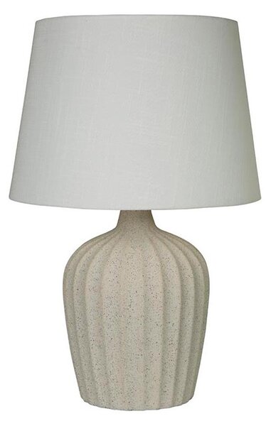 Searchlight EU66037CR - Lampada da tavolo PADSTOW 1xE27/60W/230V beige