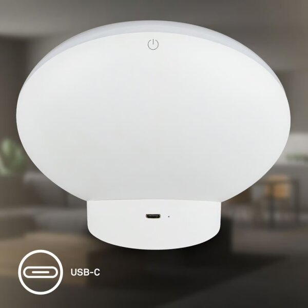Brilo - Lampada da tavolo LED RGBIC dimmerabile TARA LED/6W/230V 3000-6500K bianca + telecomando
