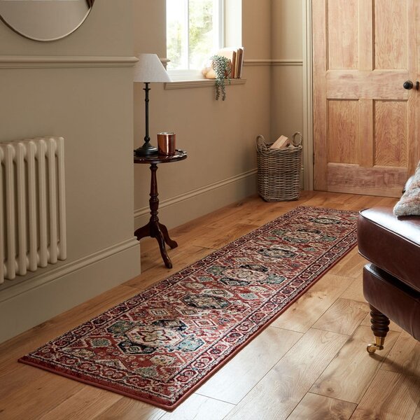 Passatoia rosso 60x230 cm Gillingham - Flair Rugs