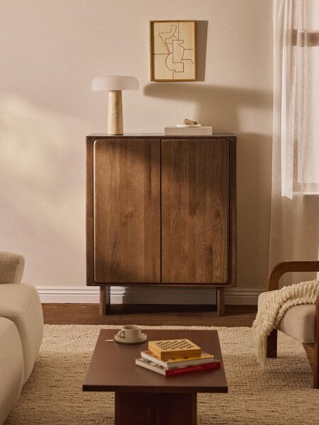 Credenza in legno di quercia Chandler