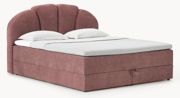 Letto boxspring con vano contenitore Romia