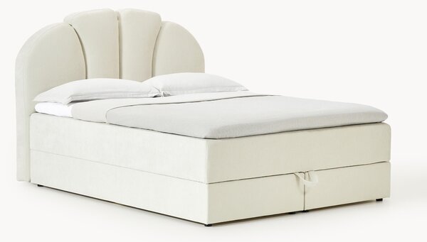 Letto boxspring con vano contenitore Romia