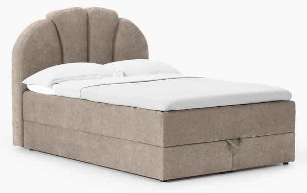 Letto boxspring con vano contenitore Romia