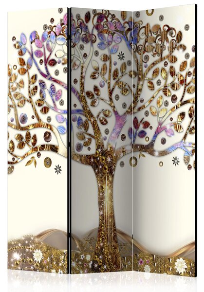 Paravento 3 Pannelli - Golden Tree 135x172cm Erroi