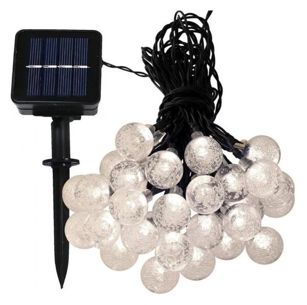 Catena LED solare 6,9m 50xLED/1,2V