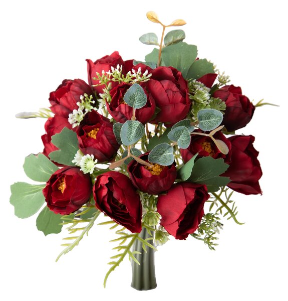 Set 4 Bouquet Artificiali di Bocci per 14 36 cm
