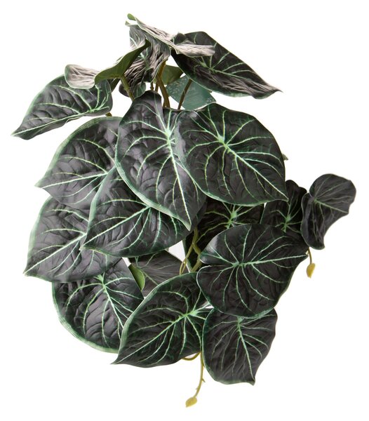 Set 4 Foglie Artificiali Syngonium per 21 Foglie 18 cm