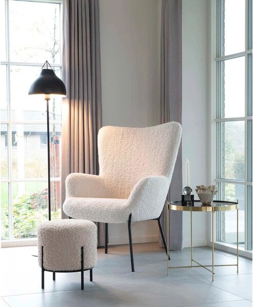 Sgabello beige Alford - House Nordic