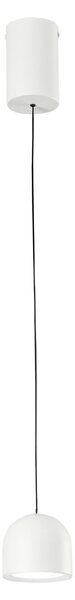 FANEUROPE Lampada a sospensione Yoyo a LED (bianca, metallo + acrilico), 6 W, 3000 K, diametro 9,7 x 200 cm
