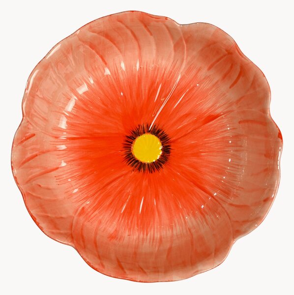 Ciotola da portata dipinta a mano Poppy