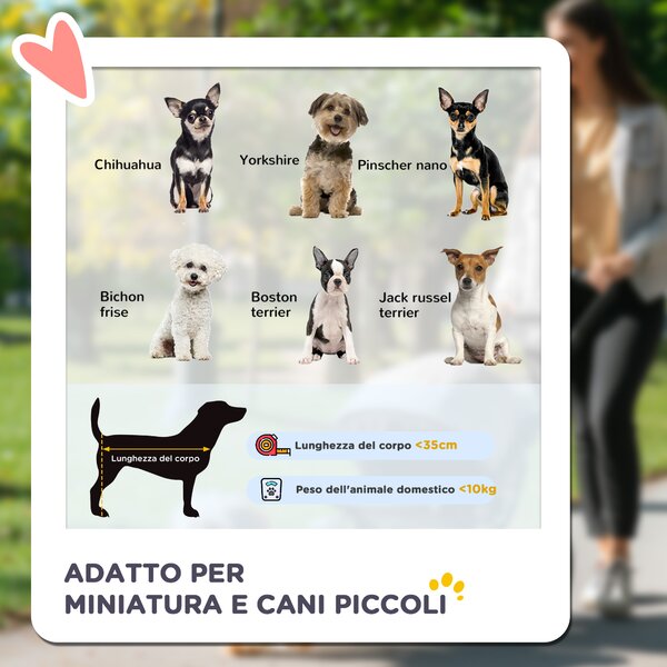 PawHut Passeggino pieghevole per Cani con finestre a rete, portabicchieri e Cestino, Carrello per Animali Domestici, 77x47x101cm, Nero | Aosom Italy