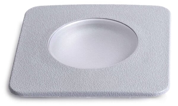 Faretto incasso quadrato calpestabile top light capri big ca qd16 gr gx53 led cct ip67 230v grigio resina - Top Light
