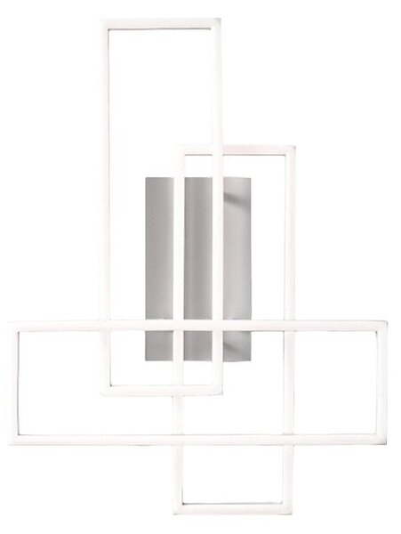 Plafoniera moderna gea luce dyana p fdypb1 led bianco alluminio silicone - Gea Luce