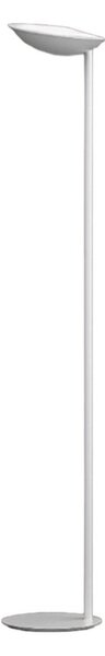 Piantana moderna top light mood 1165 t bi gx53 led 220v metallo bianco diffusore vetro orientabile - Top Light