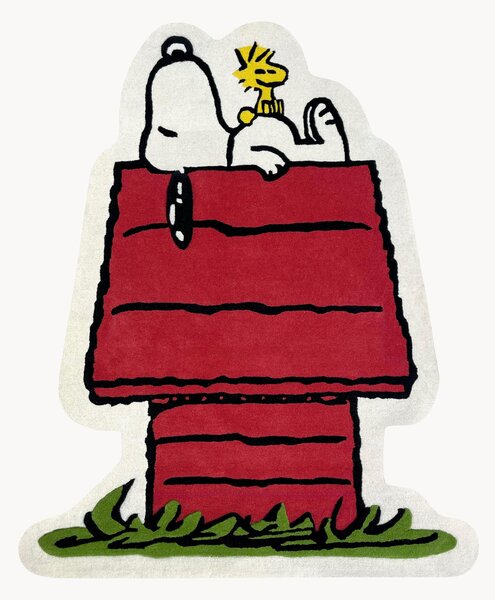 Tappeto in lana Peanuts - Dog House